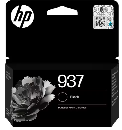 דיו שחור מקורי HP 937 4S6W5NE