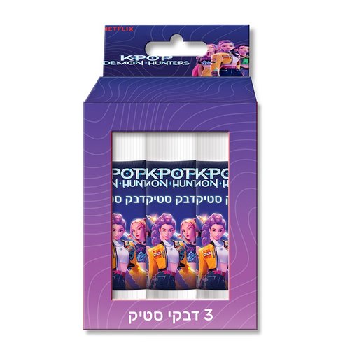 דבק סטיק 15 גרם קיי פופ שלוש יחידות