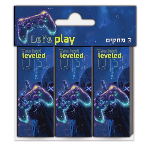 מחק 2.4/6 גיימינג גיימר סט שלישיה