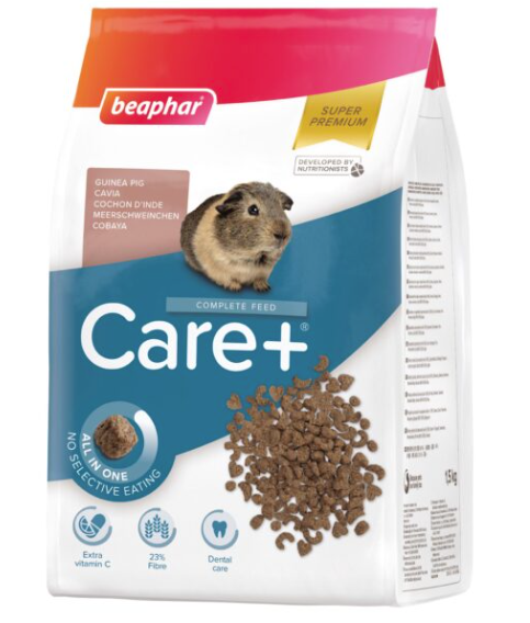 מזון CARE+ לשרקנים 1.5 ק"ג