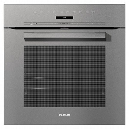 תנור אפייה בנוי פירוליטי 76 ליטר Miele H7260 BP GREY