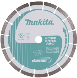 להב "9 יהלום לבטון Makita D-80117 — מקיטה