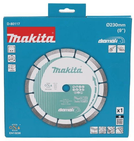 להב יהלום לבטון Makita D-80117 — מקיטה