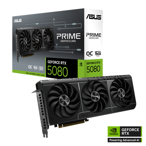 כרטיס מסך ASUS PRIME GeForce RTX 5080 16GB GDDR7