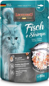 Leonrdo Fish + Shrimps 85g 