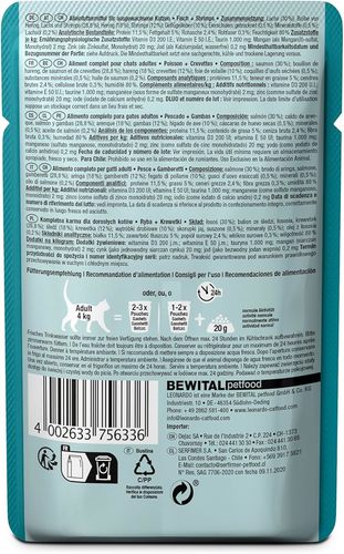 Leonrdo Fish + Shrimps 85g 