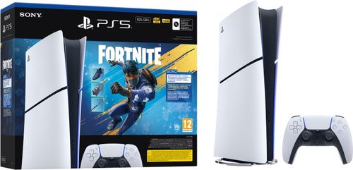  PS5 קונסולה Playstation 5 Slim 825GB Digital +  Fortnite Flowering Chaos ישפאר