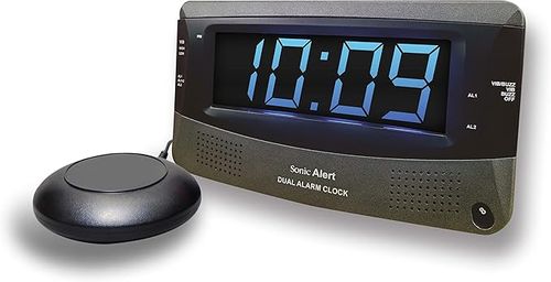 שעון מעורר עוצמתי עם רטט Sonic Alert BOOM SBD375SSG סוניק 
