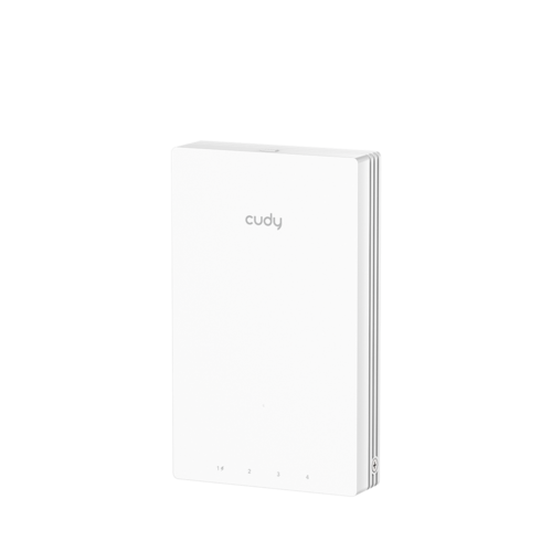 מגדיל טווח CUDY AX3000 Gigabit Wall-Plate Wi-Fi 6 Access Point