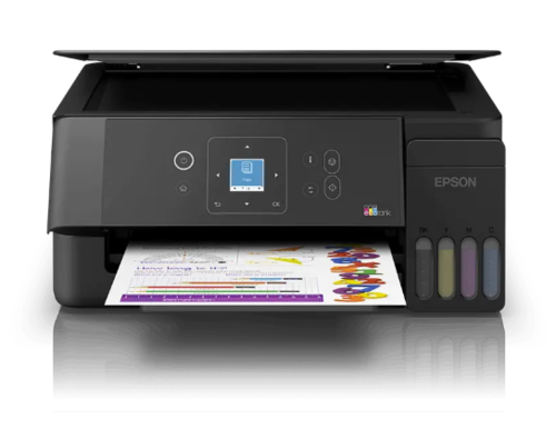 מדפסת צבע אלחוטית 3 ב-1 Epson EcoTank L3360 - צבע שחור
