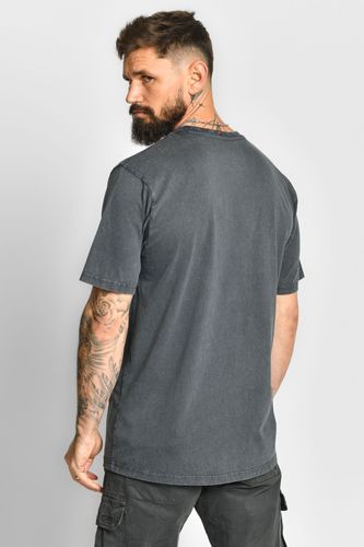 חולצת RedBack שחורה חלקה washed