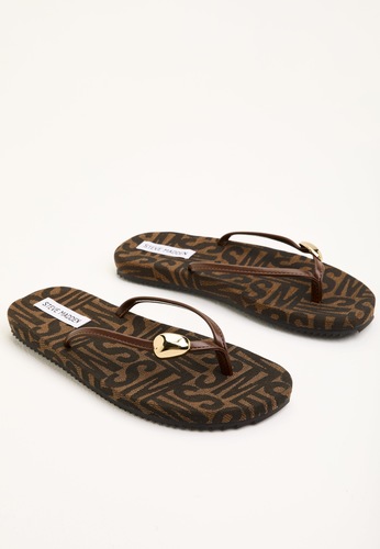 כפכף STEVE MADDEN מידות 36-40.5 לנשים בגוון שחור