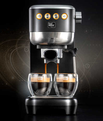 מכונת קפה אספרסו תואמת קפסולות Nespresso וקפה טחון מבית Food appeal משלוח חינם עד הבית!!