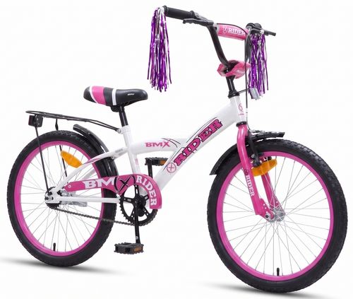 אופניים לילדים BMX מושב מתכונן, פעמון וסבל אחורי 