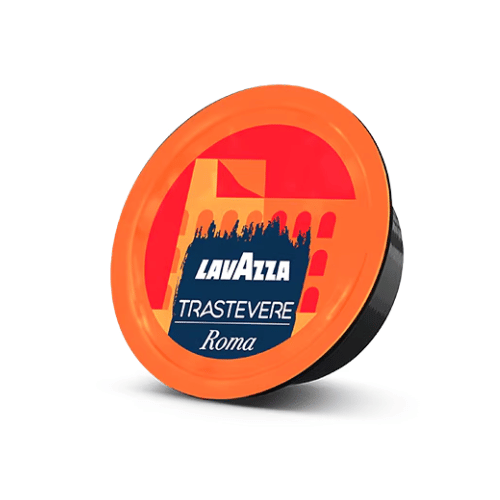  100 קפסולות לוואצה בלו טרסטוורה רומא סינגל Lavazza Blue Trastevere Rome Single