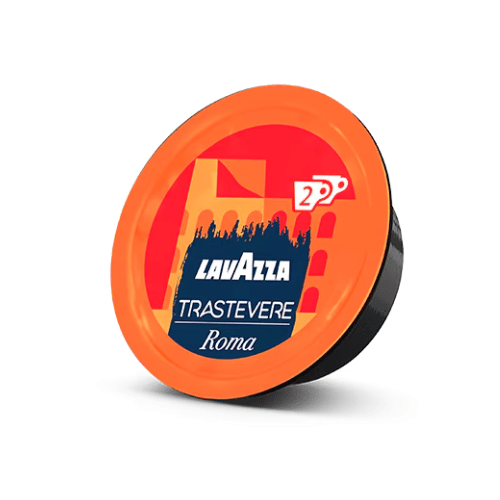  100 קפסולות לוואצה בלו טרסטוורה רומא דאבל Lavazza Blue Trastevere Rome Double