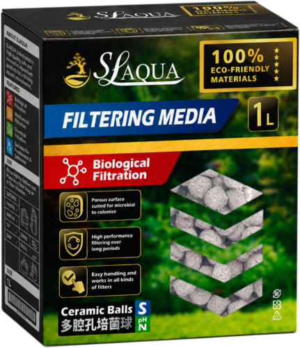 SL-AQUA  כדורי קרמיקה 1 ליטר – Ceramic Ball