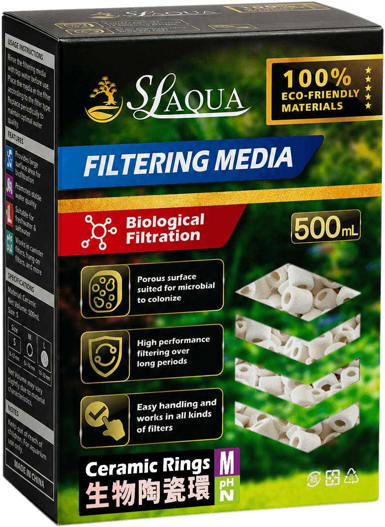 SL-AQUA חרוזי קרמיקה 500 מ"ל – Ceramic Ring
