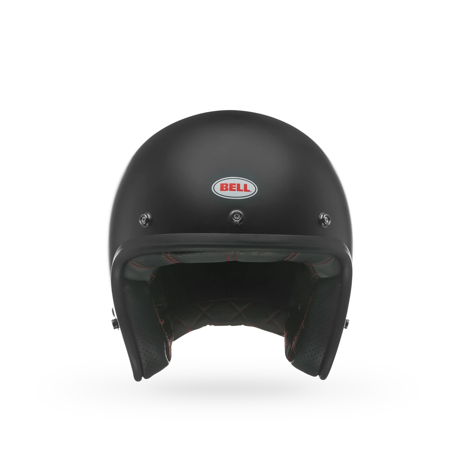 קסדת 3/4 בל קסטום שחור מט -BELL CUSTOM 500 SOLID
