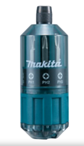 סט ביטים Makita B-43000 כולל 18 חלקים עם מחזיק ביטים 60 מ״מ וקופסה קומפקטית