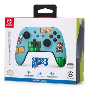 בקר אלחוטי PowerA Super Mario Bros. 3 ל-Nintendo Switch | PowerA Super Mario Bros. 3 Enhanced Wireless Controller