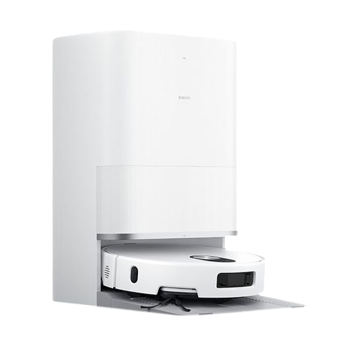 שואב אבק שוטף רובוטי שיאומי דגם Xiaomi Robot Vacuum 5 בצבע לבן