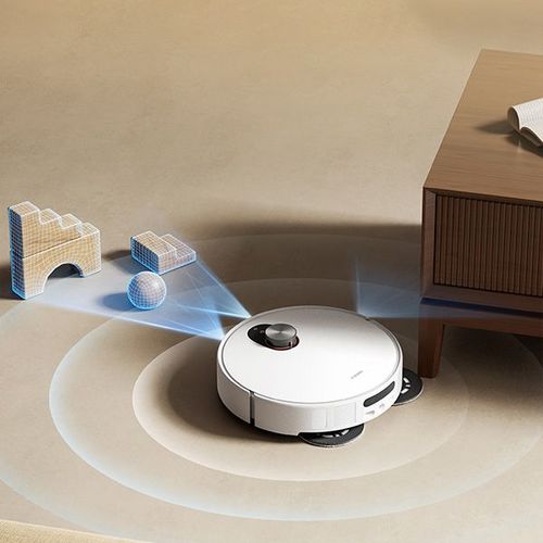 שואב אבק שוטף רובוטי שיאומי דגם Xiaomi Robot Vacuum 5 בצבע לבן