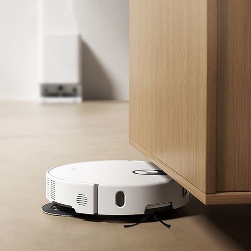 שואב אבק שוטף רובוטי שיאומי דגם Xiaomi Robot Vacuum 5 בצבע לבן