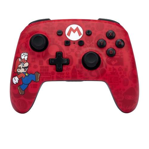 בקר אלחוטי PowerA Super Mario Red Icons – Nintendo Switch | PowerA Super Mario Red Icons Wireless Controller 