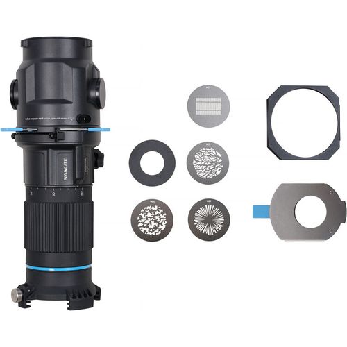 עדשת ספוט זום לפנס לד Nanlite Projection Attachment 25°-45°