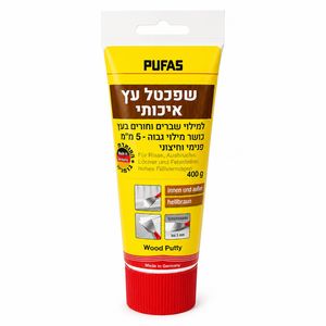 שפכטל עץ איכותי PUFAS (פופאס) 400 גרם