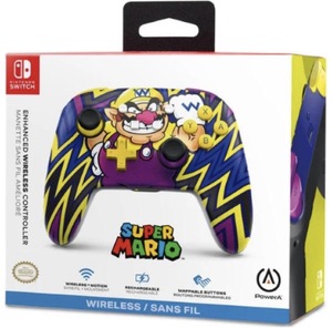 בקר אלחוטי PowerA Super Mario Wario – Nintendo Switch | PowerA Super Mario Wario Wireless Controller 