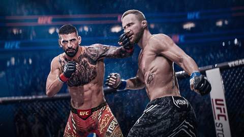 קרב MMA במשחק EA Sports UFC 6 לקונסולת PlayStation 5