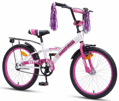 אופניים לילדים BMX מושב מתכונן, פעמון וסבל אחורי 