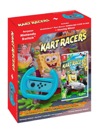 NINTENDO SWITCH NICKLEDOEN KART RACERS BUNDELE