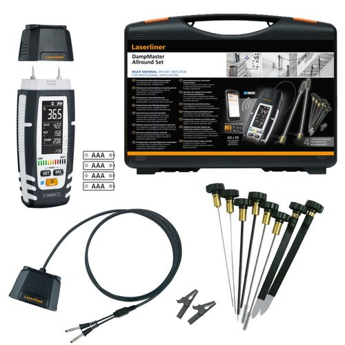 מד לחות Laserliner DampMaster Allround Set מק