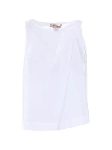 TWINSET knot-detail Draped Top