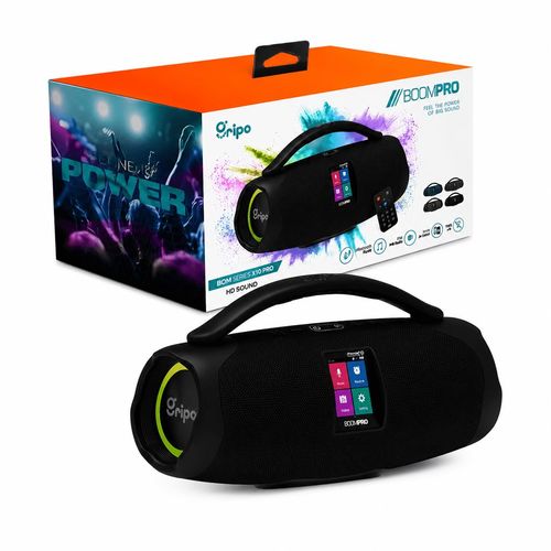רמקול משולב נגן - BOOMPRO 40W - שחור