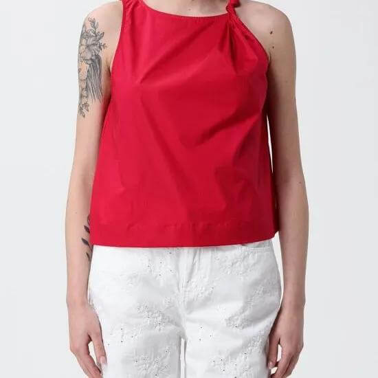 TWINSET knot-detail Draped Top
