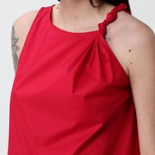 TWINSET knot-detail Draped Top