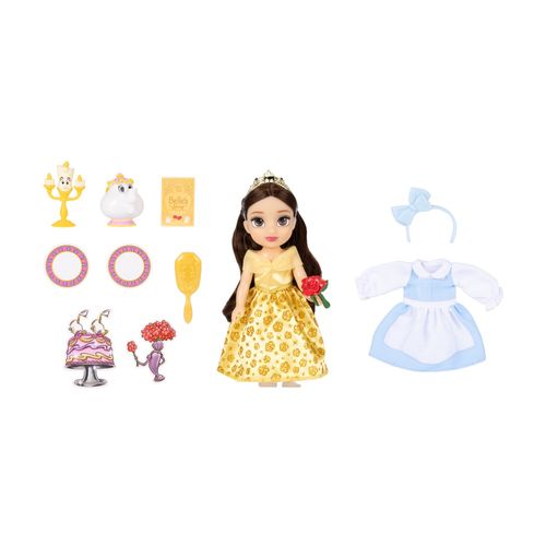 בובת בל עם אביזרים DISNEY 
