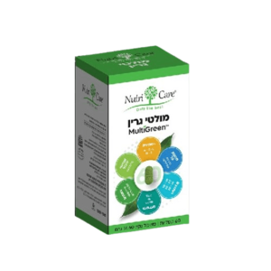 מולטי גרין | מכיל 60 טבליות | נוטרי קר | Nutri Care