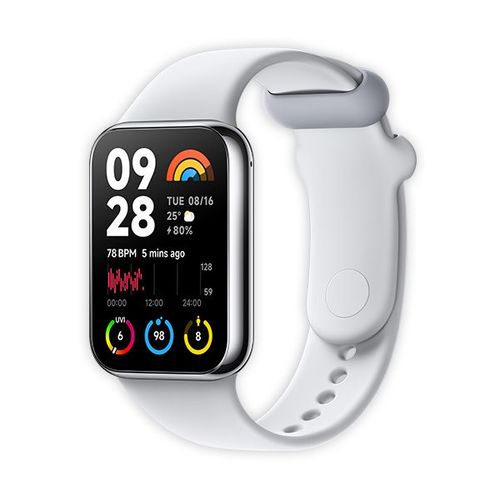 צמיד כושר חכם דגם Xiaomi Smart Band 8 Pro בצבע אפור