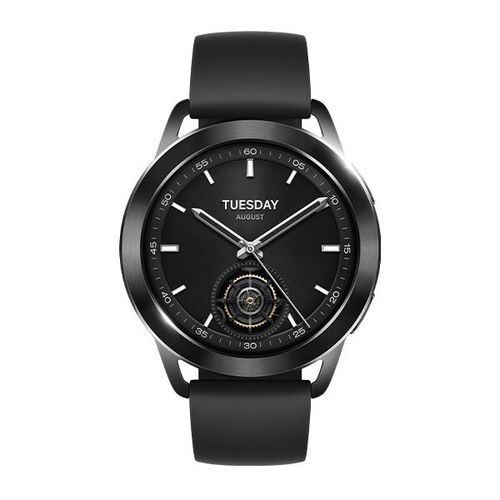 שעון ספורט חכם שיאומי דגם Xiaomi Watch S3 בצבע שחור
