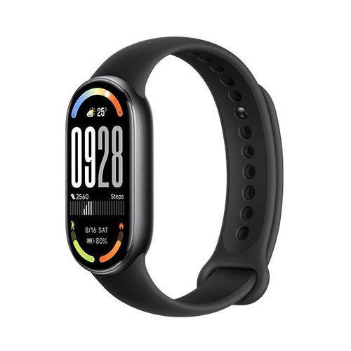 צמיד כושר חכם דור 10 דגם Xiaomi Smart Band 10 בצבע שחור