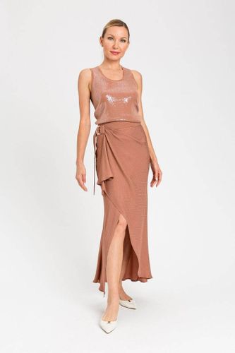 Knit top with sequins