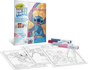ערכת ציור ללא ליכלוך Color Wonder 18 דפים ו 4 טושים – סטיץ