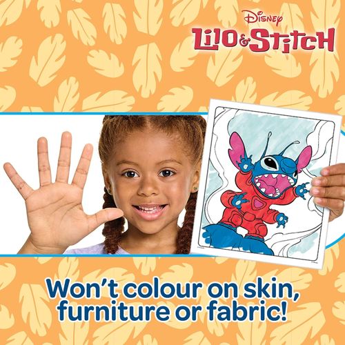 ערכת ציור ללא ליכלוך Color Wonder 18 דפים ו 4 טושים – סטיץ'