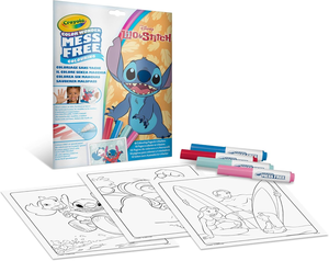 ערכת ציור ללא ליכלוך Color Wonder 18 דפים ו 4 טושים – סטיץ