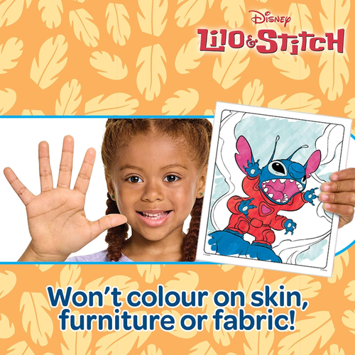 ערכת ציור ללא ליכלוך Color Wonder 18 דפים ו 4 טושים – סטיץ'